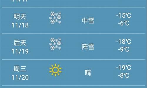 哈尔滨最近一周天气预报15天准确_哈尔滨市最近一周天气